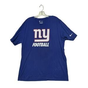 Nike Tee NFL New York Giants Football Short Sleeve T-Shirt Size XXL